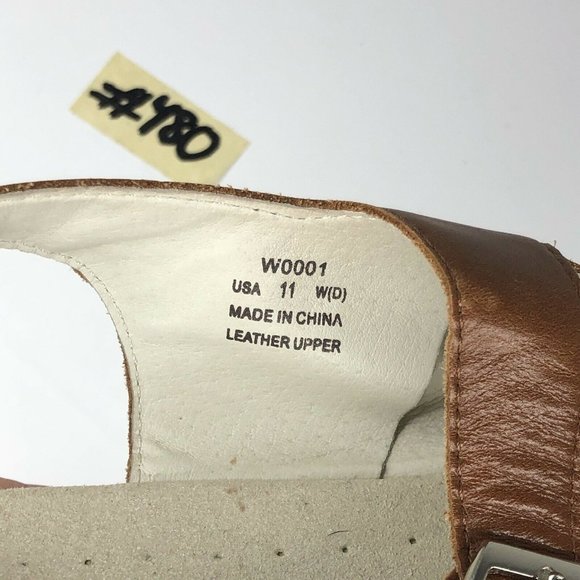 PROPET 'Breeze Walker' Brown Slingback Comfort Sandals Women's Size 11 - Picture 5 of 6